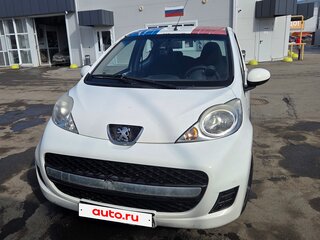 2011 Peugeot 107 I Рестайлинг, белый, 315000 рублей, вид 3