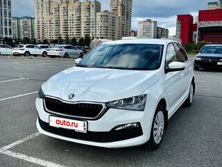2020 Skoda Rapid II, белый, 1650000 рублей, вид 2