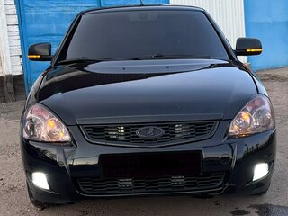 2009 Lada (ВАЗ) Priora I, чёрный, 490000 рублей, вид 2