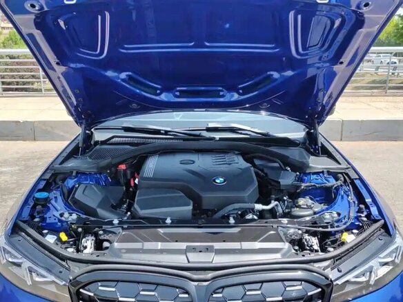 2023 BMW 3 серии Long 320Li VII (G2x) Рестайлинг, синий, 3074000 рублей - вид 9