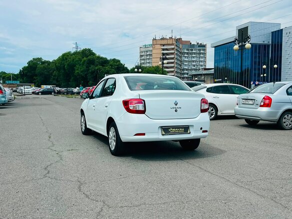2021 Renault Logan II Рестайлинг, белый - вид 8