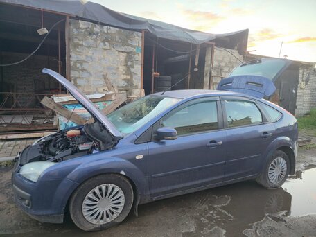 2005 Ford Focus II, синий, 400000 рублей, вид 4