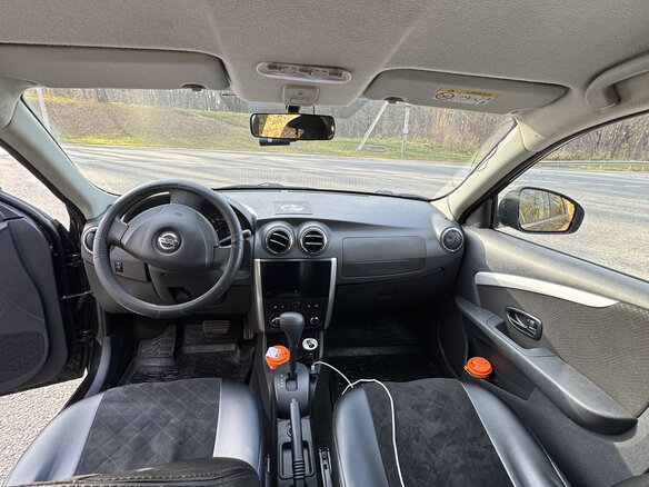 2017 Nissan Almera III (G15), чёрный, 825000 рублей - вид 6