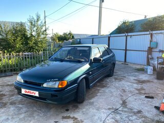 2007 Lada (ВАЗ) 2114, зелёный, 140000 рублей, вид 1