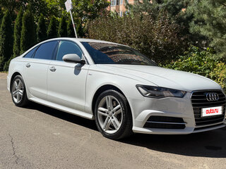 2015 Audi A6 IV (C7) Рестайлинг, белый, 1990000 рублей, вид 1