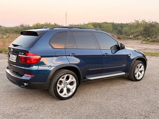 2010 BMW X5 35i II (E70) Рестайлинг, синий, 1700000 рублей, вид 4