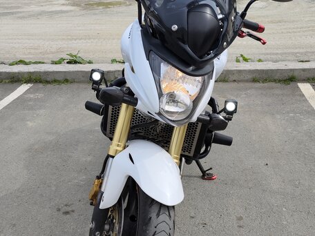2011 Honda CB 600F Hornet, белый, 490000 рублей, вид 1