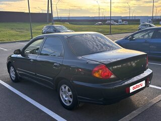 2008 Kia Spectra I Рестайлинг 2, чёрный, 290000 рублей, вид 4