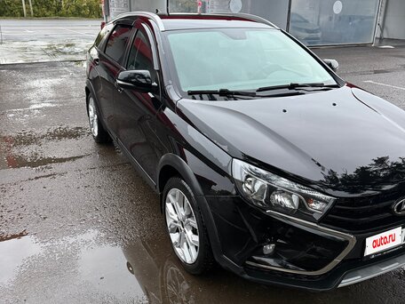 2022 Lada (ВАЗ) Vesta SW Cross I, чёрный, 1150000 рублей, вид 2