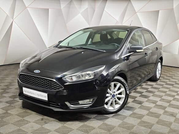 2018 Ford Focus III Рестайлинг, чёрный, 939000 рублей