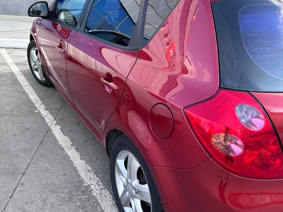 2008 Kia Ceed I, красный, 800000 рублей - вид 1