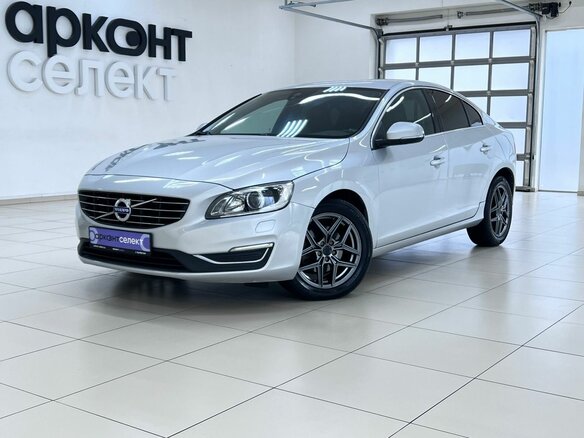 2016 Volvo S60 II Рестайлинг, серебристый, 1350000 рублей