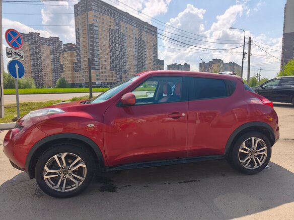 2014 Nissan Juke I, красный, 1250000 рублей - вид 8