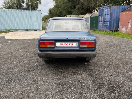 2005 Lada (ВАЗ) 2107, синий, 95000 рублей, вид 4
