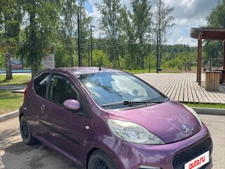 2012 Peugeot 107 I Рестайлинг 2, фиолетовый, 470000 рублей, вид 1