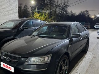 2005 Hyundai Sonata V (NF), чёрный, 400000 рублей, вид 1
