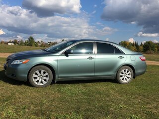 2008 Toyota Camry VI (XV40), зелёный, 1700000 рублей, вид 1
