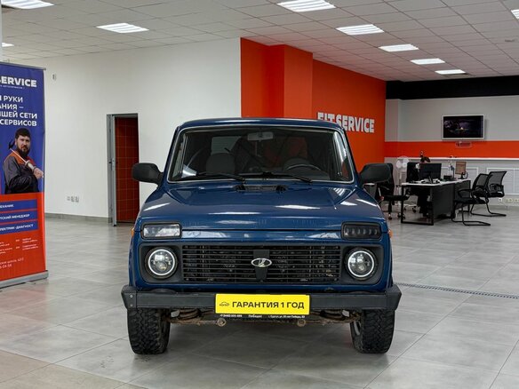2013 Lada (ВАЗ) 2121 (4x4) I Рестайлинг, синий, 380000 рублей - вид 1