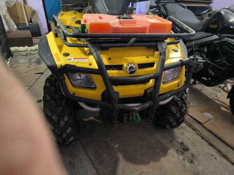 2007 BRP Can-Am Outlander 400, жёлтый, 500000 рублей, вид 1