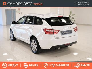 2020 Lada (ВАЗ) Vesta SW I, белый, 1141000 рублей, вид 4