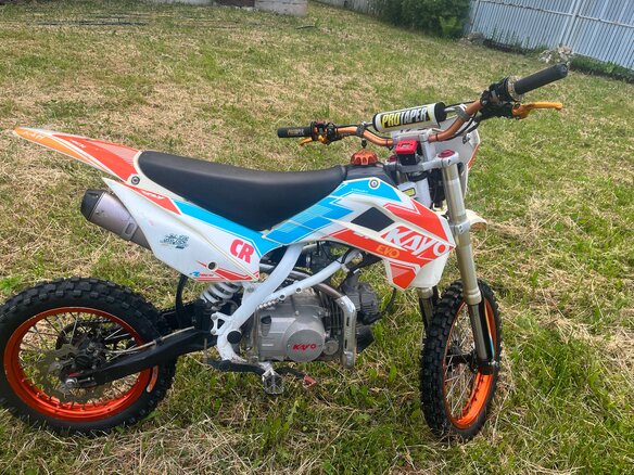 2019 Kayo Evolution YX125EM, белый - вид 2