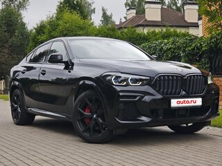 2021 BMW X6 30d III (G06), чёрный, 7749000 рублей, вид 2