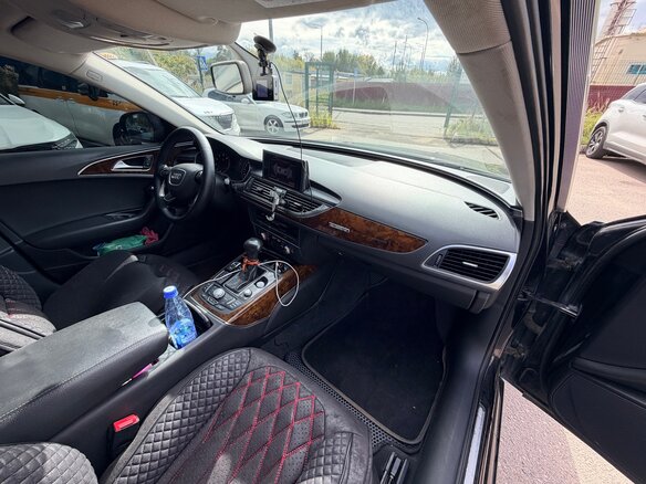 2013 Audi A6 IV (C7), чёрный - вид 11