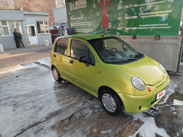 2012 Daewoo Matiz I Рестайлинг, зелёный, 145000 рублей - вид 1