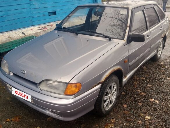 2009 Lada (ВАЗ) 2114, голубой - вид 2