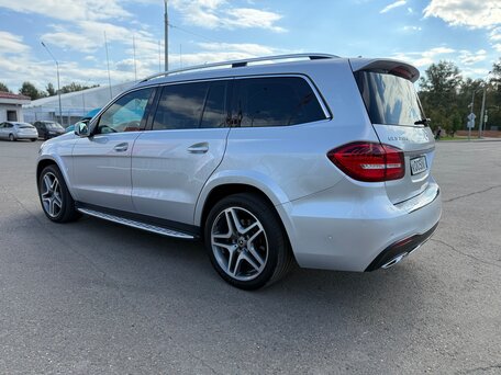 2018 Mercedes-Benz GLS 350 d I (X166), серебристый, 5099000 рублей, вид 5