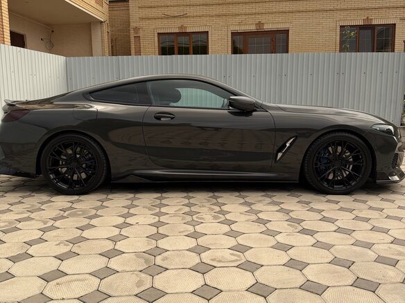 2019 BMW 8 серии 840d xDrive II (G14/G15/G16), серый - вид 4