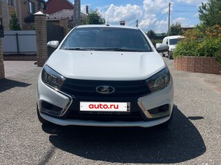 2017 Lada (ВАЗ) Vesta I, белый, 830000 рублей, вид 3
