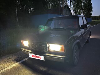 2006 Lada (ВАЗ) 2107, пурпурный, 120000 рублей, вид 1