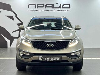 2014 Kia Sportage III Рестайлинг, серебристый, 1259900 рублей, вид 2