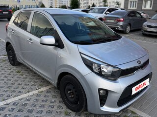 2018 Kia Picanto III, серебристый, 1280000 рублей, вид 3