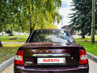 2012 Lada (ВАЗ) Priora I, пурпурный, 230000 рублей, вид 4