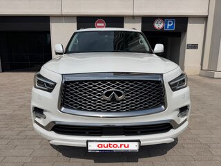 2019 Infiniti QX80 I Рестайлинг 2, белый, 4900000 рублей, вид 1
