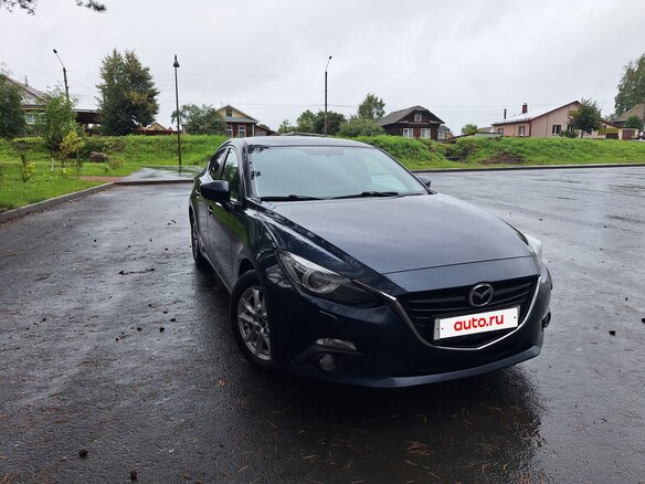 2014 Mazda 3 III (BM), синий, 1350000 рублей - вид 1