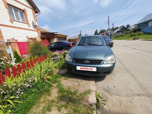 2009 Lada (ВАЗ) Priora I, серый, 60000 рублей - вид 2