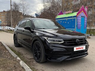 2021 Volkswagen Tiguan Allspace II Рестайлинг, чёрный, 3700000 рублей, вид 1