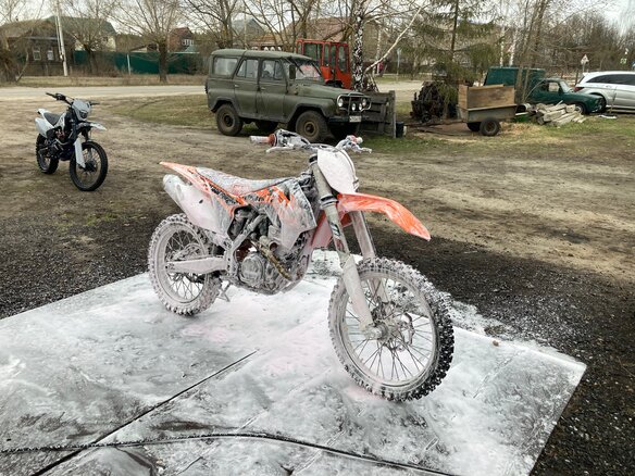 2013 KTM 250 SX F, оранжевый, 350000 рублей - вид 3