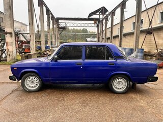 2010 Lada (ВАЗ) 2107, синий, 110000 рублей, вид 4