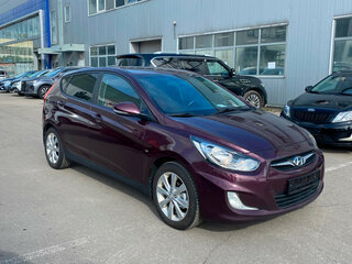 2011 Hyundai Solaris I, фиолетовый, 573000 рублей, вид 2