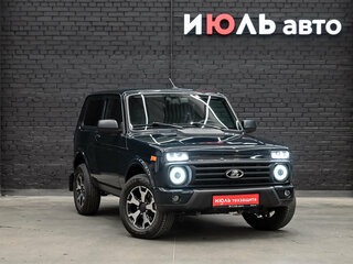 2023 Lada (ВАЗ) Niva Legend I, зелёный, 800000 рублей, вид 3