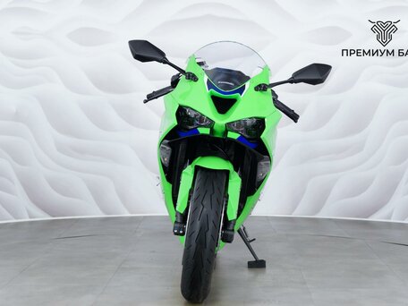 2026 Kawasaki ZX-6R Ninja, зелёный, 1477000 рублей, вид 4
