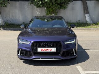 2017 Audi A7 I (4G) Рестайлинг, фиолетовый, 3720000 рублей, вид 3