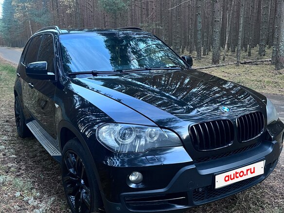 2008 BMW X5 30d II (E70), чёрный, 2000000 рублей - вид 4