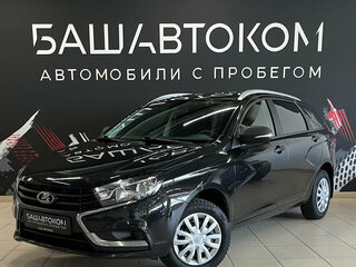 2019 Lada (ВАЗ) Vesta SW I, чёрный, 915000 рублей, вид 1