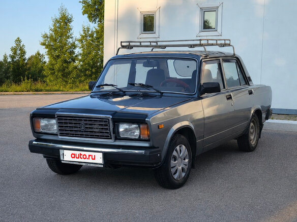 2010 Lada (ВАЗ) 2107, серый - вид 1