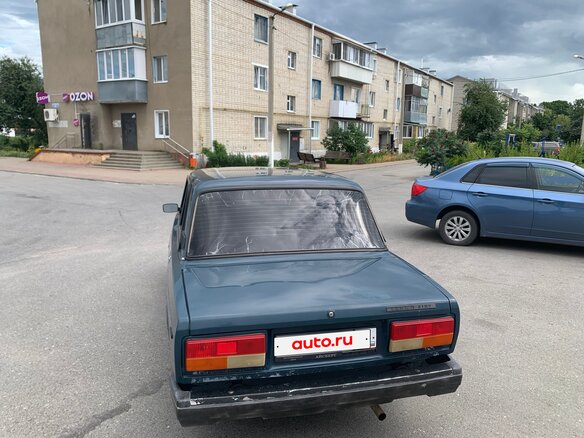 1996 Lada (ВАЗ) 2107, зелёный, 150000 рублей - вид 1